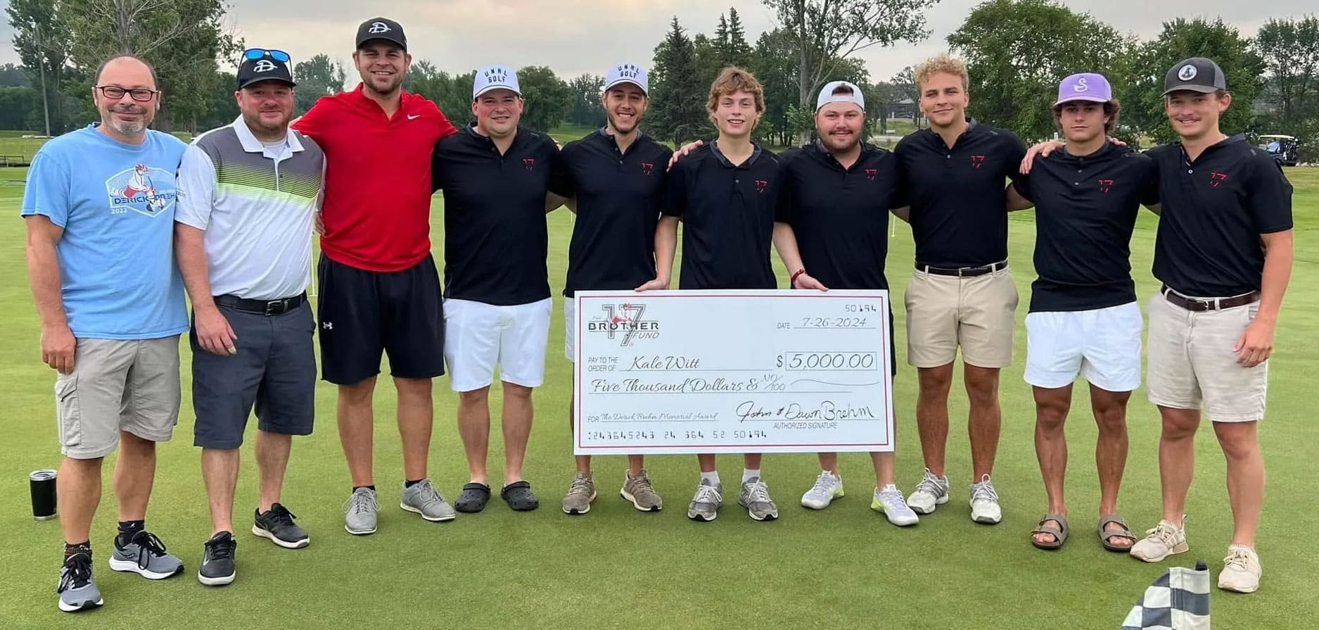 The Brother Fund. Dedicated to the Derick Brehm Memorial Award Recipient.