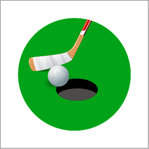 Derick Brehm Invitational Golf Tournament Hockey Stick Putting Challenge